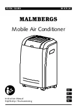 Предварительный просмотр 1 страницы Malmbergs 99 870 24 Instruction Manual