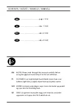 Предварительный просмотр 2 страницы Malmbergs 99 870 24 Instruction Manual