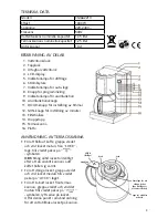 Preview for 3 page of Malmbergs CM6622TV Instruction Manual