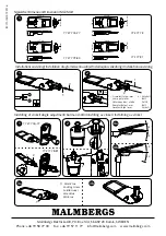 Предварительный просмотр 4 страницы Malmbergs Dolphin LED Instruction Manual