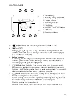 Preview for 27 page of Malmbergs DY-65L Instruction Manual