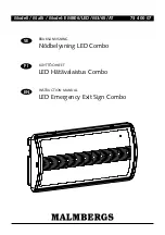 Malmbergs EMB06 Instruction Manual preview