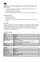 Preview for 6 page of Malmbergs Ferrara LED QS-NC-CL18W-EM Instruction Manual