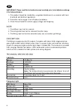 Preview for 8 page of Malmbergs Ferrara LED QS-NC-CL18W-EM Instruction Manual