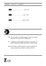 Preview for 3 page of Malmbergs HP18190MHR Instruction Manual