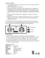 Предварительный просмотр 3 страницы Malmbergs IFH01-20B Instruction Manual