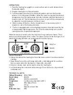 Предварительный просмотр 7 страницы Malmbergs IFH01-20B Instruction Manual