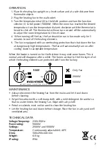 Предварительный просмотр 7 страницы Malmbergs IFH01-50-G Instruction Manual