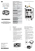 Malmbergs io-PIR-BLE Instruction Manual предпросмотр