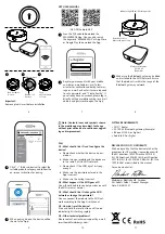 Предварительный просмотр 2 страницы Malmbergs io-TH-BLE Instruction Manual