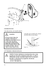 Предварительный просмотр 46 страницы Malmbergs JFC180A Instruction Manual