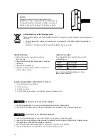 Preview for 16 page of Malmbergs MPN1-09CRN1-QB6G1 Instruction Manual