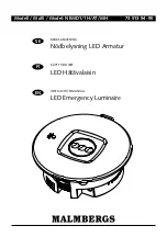 Malmbergs NEMD1 Instruction Manual preview