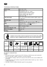 Preview for 22 page of Malmbergs OS-181C Instruction Manual