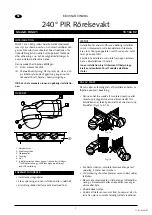 Предварительный просмотр 1 страницы Malmbergs PAM21 Instruction Manual