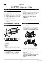 Предварительный просмотр 5 страницы Malmbergs PAM21 Instruction Manual