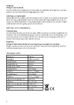 Preview for 8 page of Malmbergs PLCUL-94/18V Instruction Manual