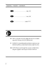 Предварительный просмотр 2 страницы Malmbergs Primo ST-1005B Instruction Manual