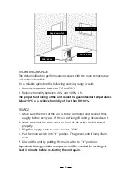 Preview for 6 page of Malmbergs TDH-55UM Instruction Manual