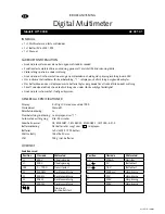 Malmbergs UT1300B Instruction Manual preview