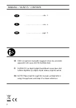 Preview for 2 page of Malmbergs Vela E-CY57G Instruction Manual