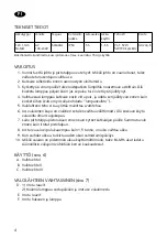 Preview for 4 page of Malmbergs Vela E-CY57G Instruction Manual