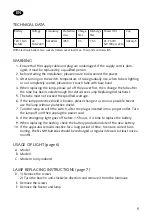 Preview for 5 page of Malmbergs Vela E-CY57G Instruction Manual