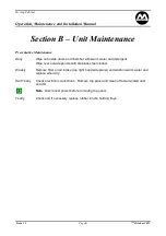 Preview for 6 page of Malmet Drying Cabinet Operation, Maintenance And Installation Manual