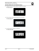 Preview for 14 page of Malmet Energy Saver ES910 Operation, Maintenance And Installation Manual