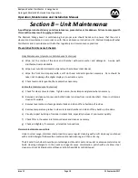 Preview for 18 page of Malmet Energy Saver ES910 Operation, Maintenance And Installation Manual