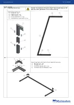 Preview for 4 page of Malmsten 1511001 Assembly Instructions Manual