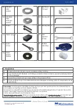 Предварительный просмотр 4 страницы Malmsten 1511025 Assembly Instructions Manual