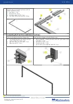 Предварительный просмотр 6 страницы Malmsten 1511025 Assembly Instructions Manual