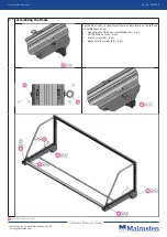 Предварительный просмотр 9 страницы Malmsten 1511025 Assembly Instructions Manual