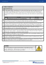 Предварительный просмотр 12 страницы Malmsten 1511025 Assembly Instructions Manual