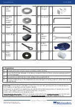 Предварительный просмотр 4 страницы Malmsten 1511026 Assembly Instructions Manual