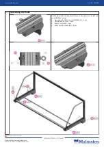 Предварительный просмотр 9 страницы Malmsten 1511026 Assembly Instructions Manual