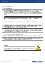 Предварительный просмотр 12 страницы Malmsten 1511026 Assembly Instructions Manual