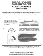 Предварительный просмотр 4 страницы Malone Cargo 12 Installation & Loading Instructions