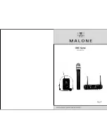 Malone UHF Series Manual preview