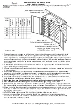 MALOW WNL+ Series Instructions For Safe Use preview