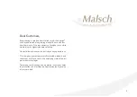 Preview for 3 page of Malsch Homecare Instructions For Use Manual