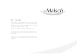 Предварительный просмотр 3 страницы Malsch IMPULSE KL Instruction Manual