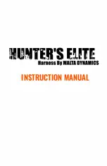 Malta Dynamics Hunter's Elite Instruction Manual предпросмотр