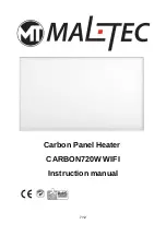 Предварительный просмотр 7 страницы MALTEC CARBON720W WIFI Instruction Manual