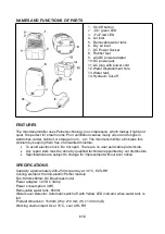 Preview for 6 page of MALTEC DH-900 Instruction Manual