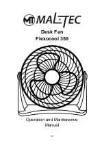 Preview for 4 page of MALTEC Flexocool 350 Operation And Maintenance Manual