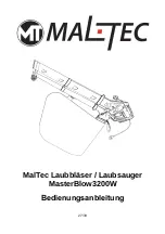 Предварительный просмотр 27 страницы MALTEC MasterBlow3200W Instruction Manual