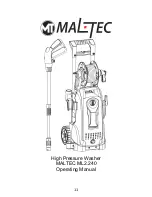 Предварительный просмотр 12 страницы MALTEC ML2.240 Operating Manual