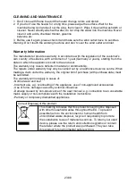 Preview for 23 page of MALTEC PT3800Wt Instruction Manual